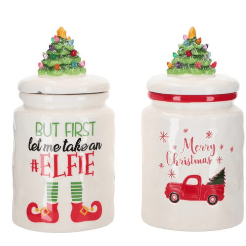 Duo de Jarres LED 28 cm – Céramique décorative avec éclairage intégré - Koddel.com