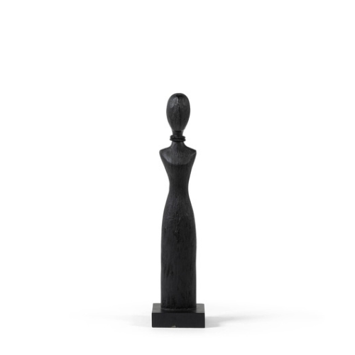 Black lady en bois - Figurine stylisée