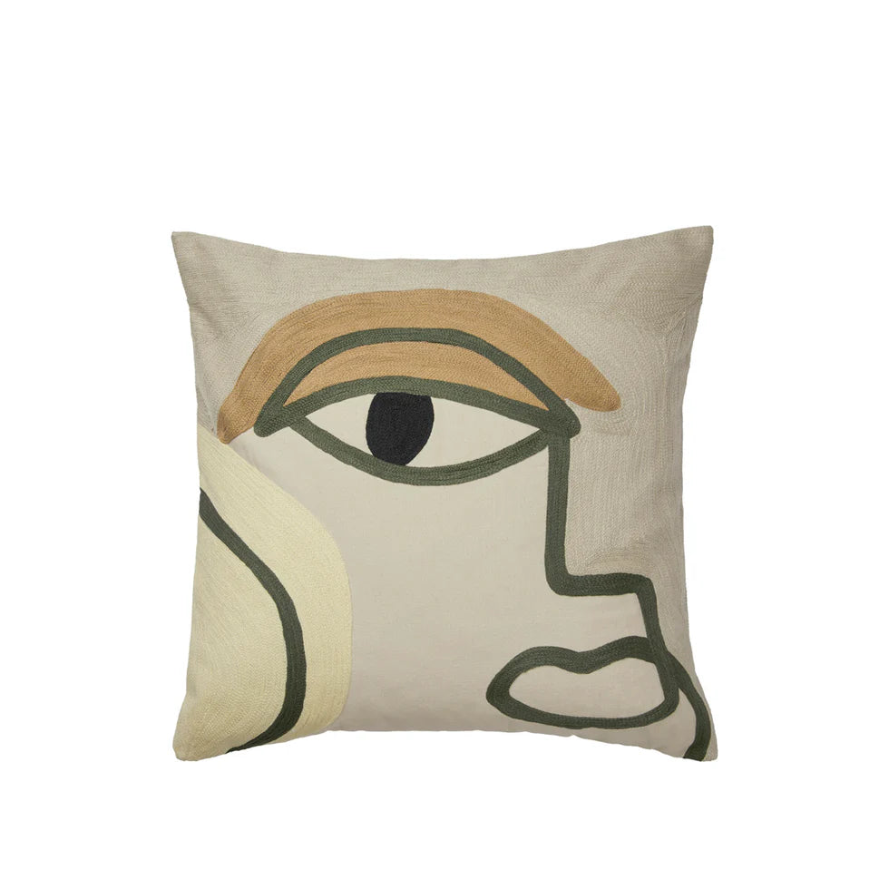 Manon – Housse de coussin en coton certifié OEKO-TEX®