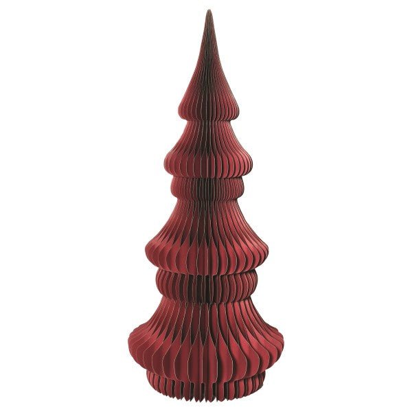 Sapin sculptural design en carton renforcé – H120 cm - Réutilisable - Koddel.com