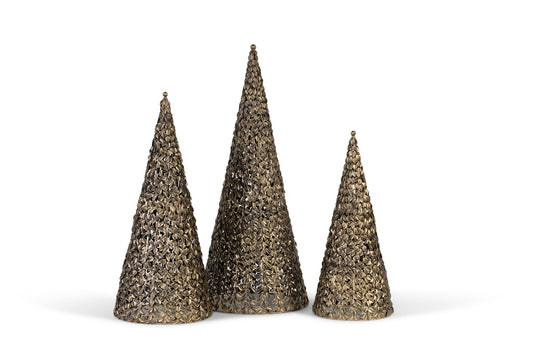 Sapin décoratif en laiton - Design belge