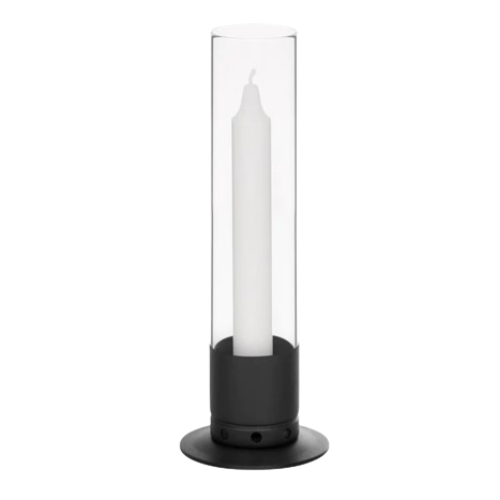 Bougeoir scandinave acier inoxydable brossé