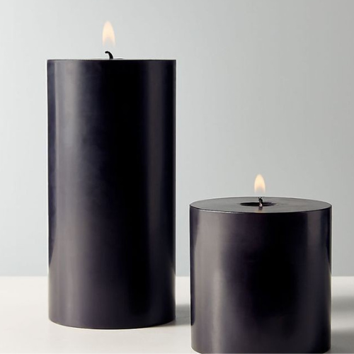 Bougie cylindre d'intérieur 50 cm x Ø12 cm - Longue durée