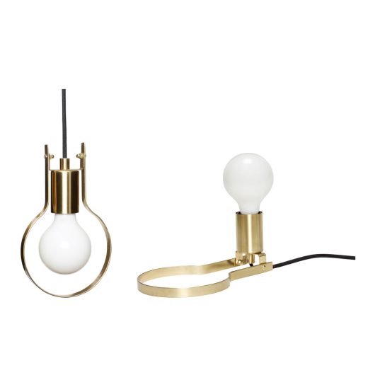 Lampe de table en laiton ajustable - FLIP