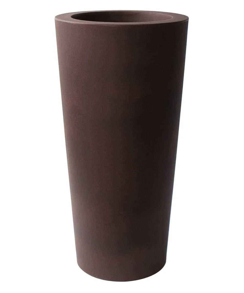 Large, elongated white pot - Indoor / Outdoor ELLA