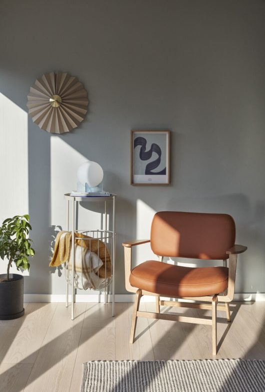 Pliss – Applique murale textile & laiton - Koddel.com