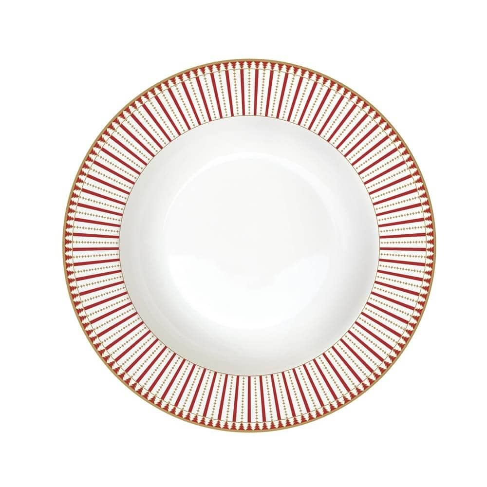 18-piece service - Handcrafted decoration