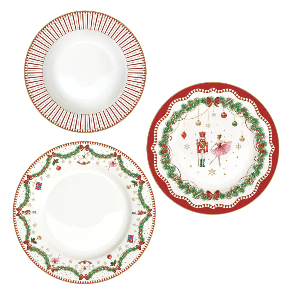Service de 18 pièces - Décoration artisanale