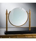 Large luxury brass magnifying glass