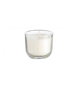 Candle in a glass - set of 12 pieces