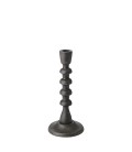 AMADEUS black cast iron candle holder