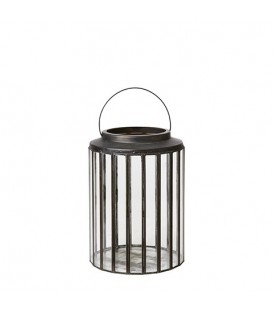 Metal garden lantern