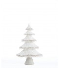 Sapin de Noel blanc - fausse fourrure