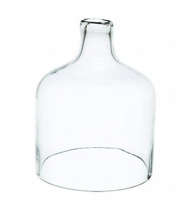 Cloche en verre ouverte