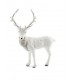 Cerf blanc déco