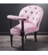 Fauteuil casino en velours