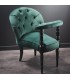 Fauteuil casino en velours