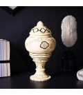 Camel bone apothecary jar