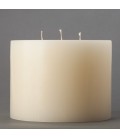 Large pillar candle diameter 23 cm: average burning time of 3 months