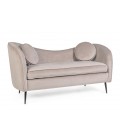 2 seater velvet sofa