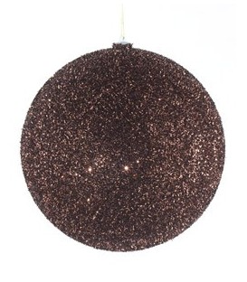 Boule de noel pailletée Ø25cm