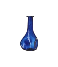 PETIT VASE EN VERRE TORDU - BLEU (X3pc) - STYLE CAPE COD