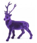 Large standing foam deer 80 cm - Ornament