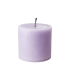 Outdoor candle lilac 15x15 cm
