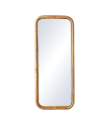 Miroir artisanal rectangulaire 70 cm - cadre métal