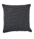 Housse de coussin noir et blanc - Lot de 2 pièces