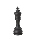 KING CHESS PIECE H28 CM