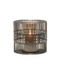 Retro chic metal tealight holder ARTDECO