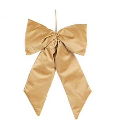 Large velvet bow - Christmas decoration