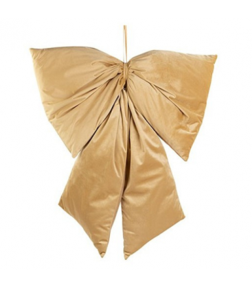 Large velvet bow - Christmas decoration