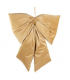 Large velvet bow - Christmas decoration