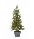 LED tree in a pot H135 cm