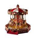 Carousel for Christmas villages with LED