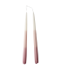 Duo de chandelle bi-couleur - Lot de 12 pièces