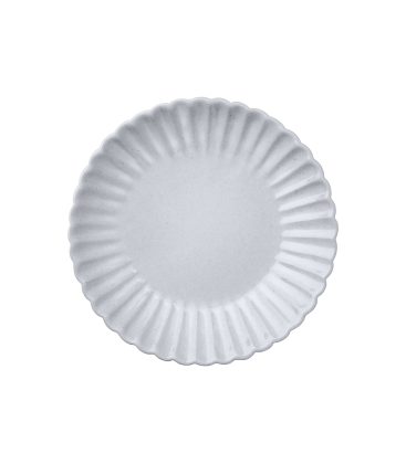 Grande assiette blanche Lola Ø19 cm