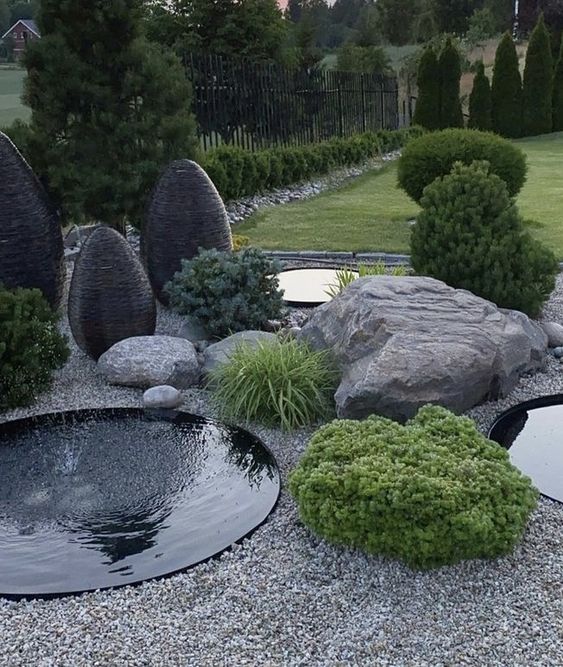 Aménager un jardin caillou