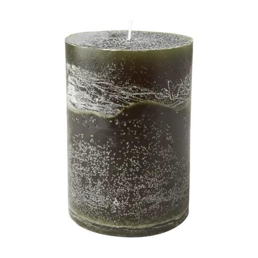 Bougie 10 x 15 cm cylindrique - Lot de 3 pièces