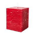 Bougie cube 10 cm - Lot de 2