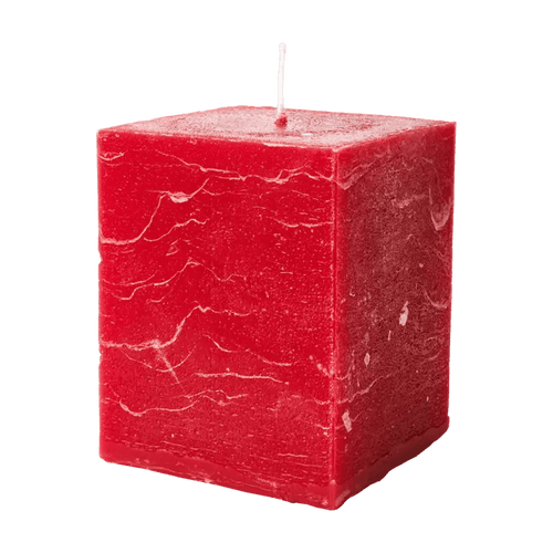 Bougie cube 10 cm - Lot de 2 - Koddel.com