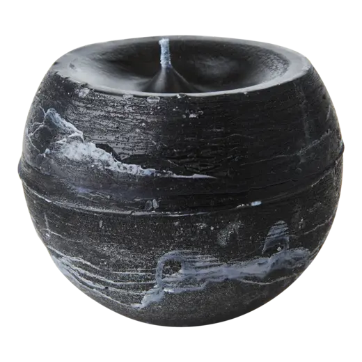 Bougie 10 cm ronde - Lot de 3 pièces