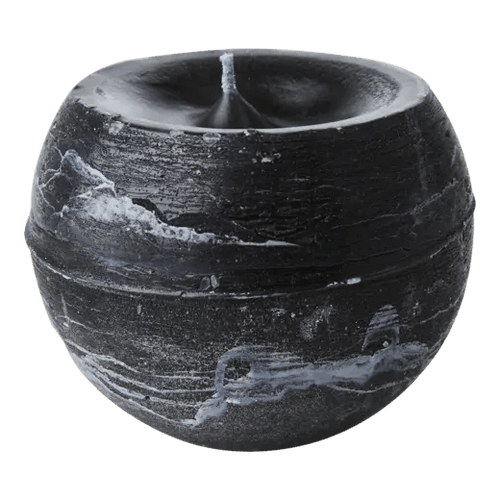 Bougie 10 cm ronde - Lot de 3 pièces - Koddel.com