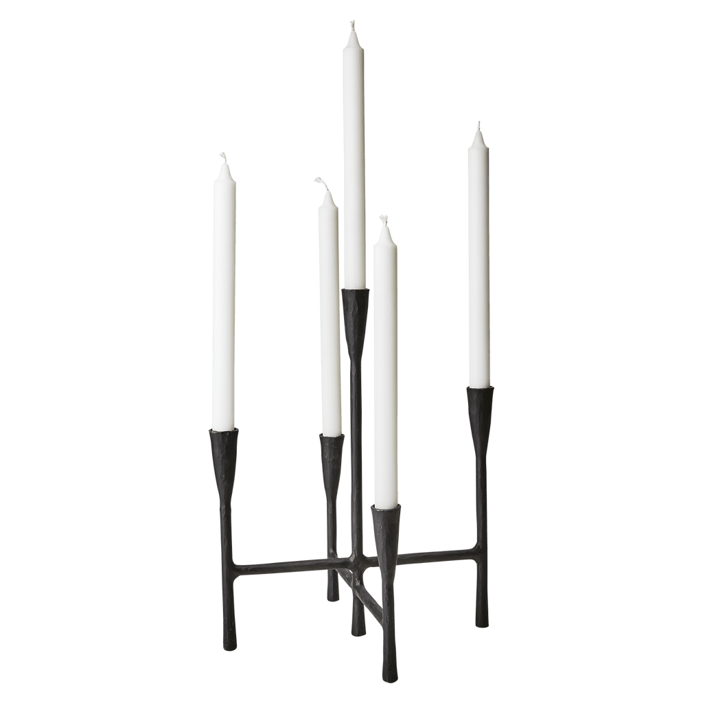 Chandelier vintage chic en métal noir - Style scandinave - Koddel.com