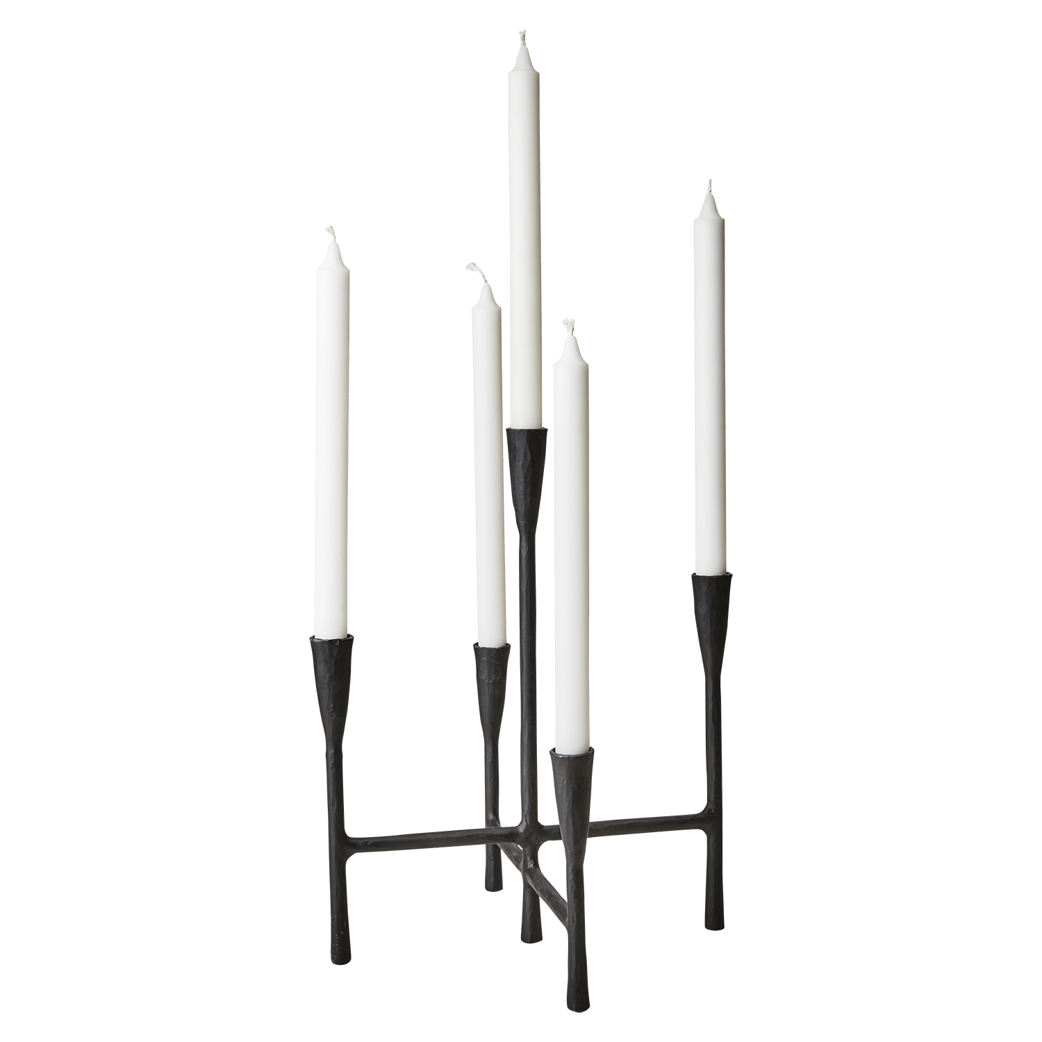 Chandelier vintage chic en métal noir - Style scandinave - Koddel.com