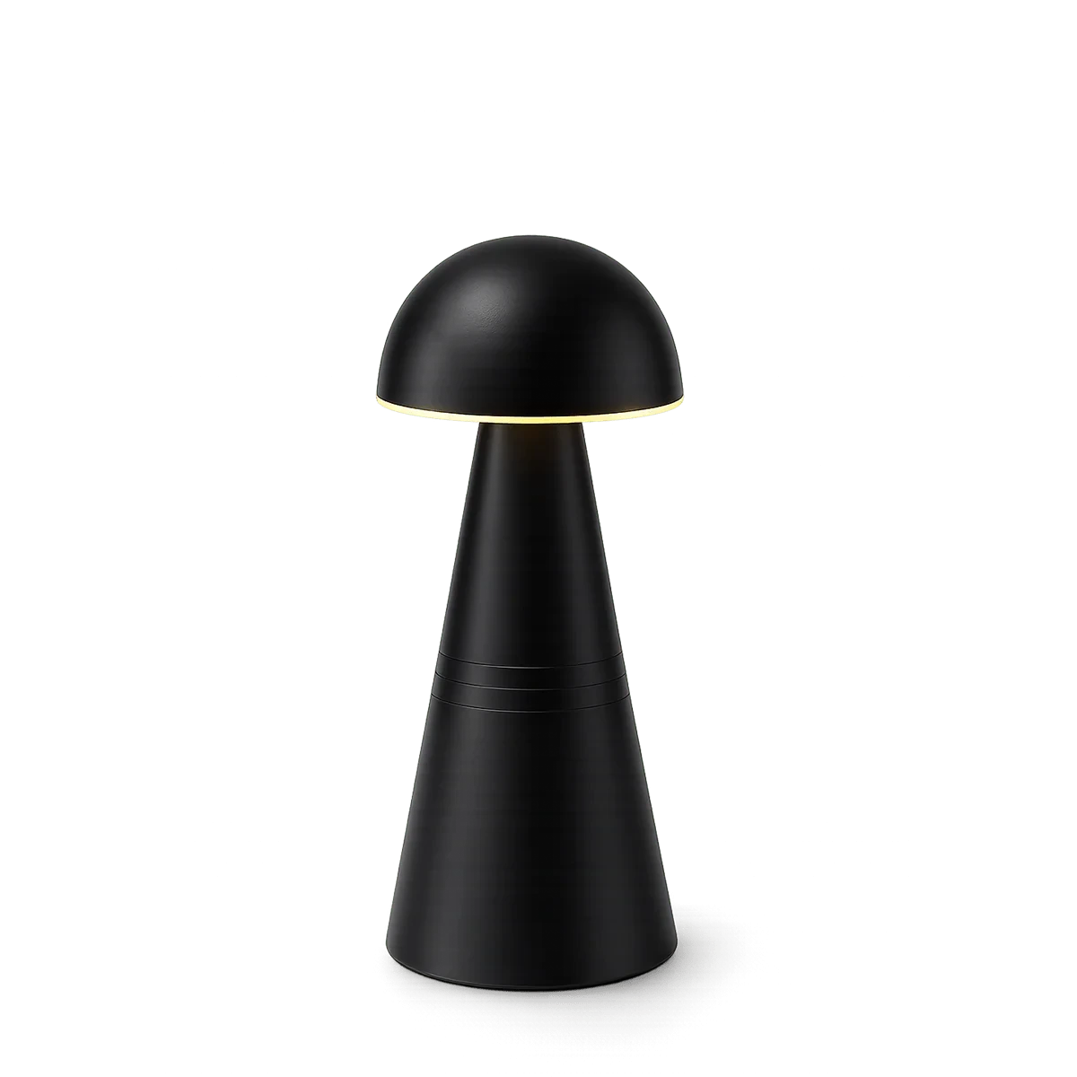 Lampe de table sans fil Charm Dome – Finitions métalliques & silhouette fuselée
