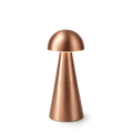 Lampe de table sans fil Charm Dome – Finitions métalliques & silhouette fuselée