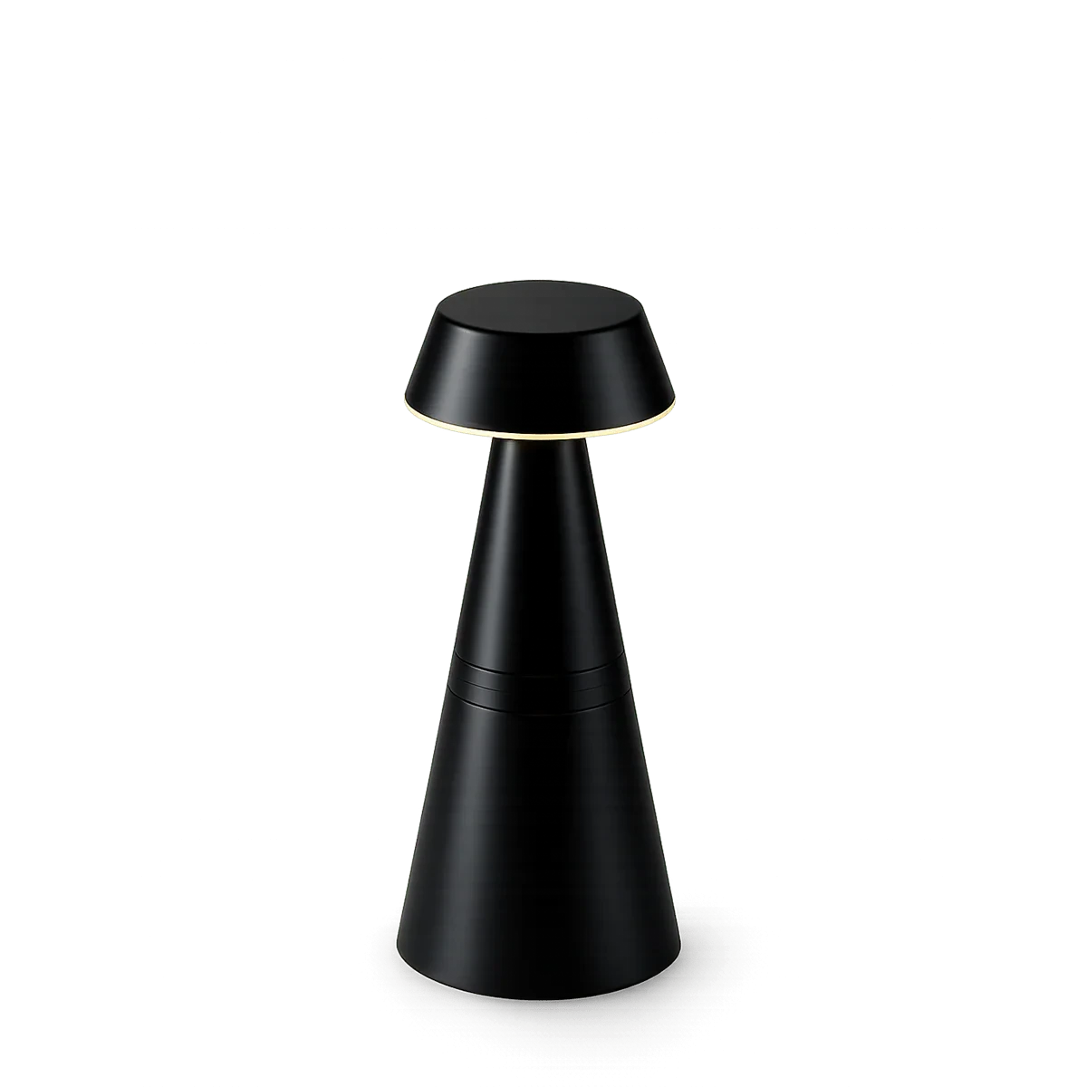 Lampe de table sans fil "Charm Empire" – Finitions métalliques & Lignes géométriques